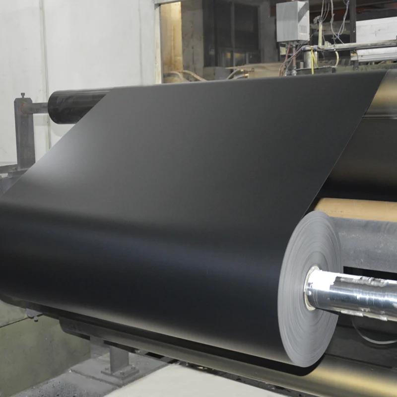 Black PVC Sheet-Matte Black
