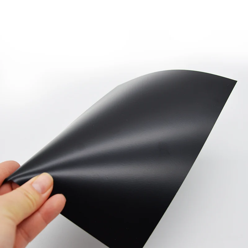 Black PVC Sheet-Matte Black