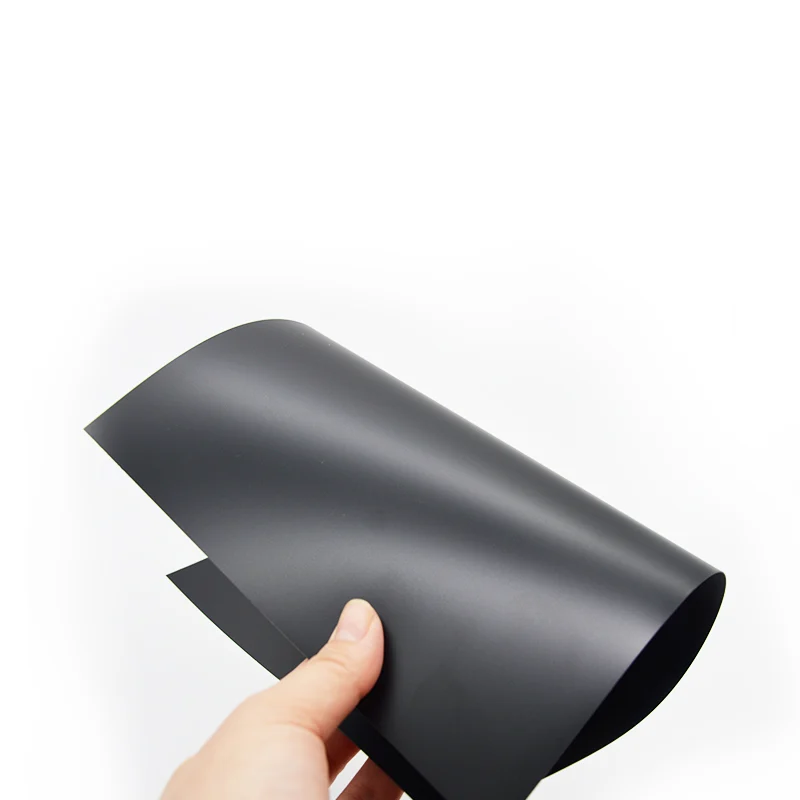 Black PVC Sheet-Matte Black