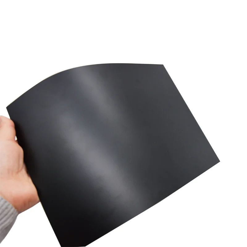 Black PVC Sheet-Matte Black