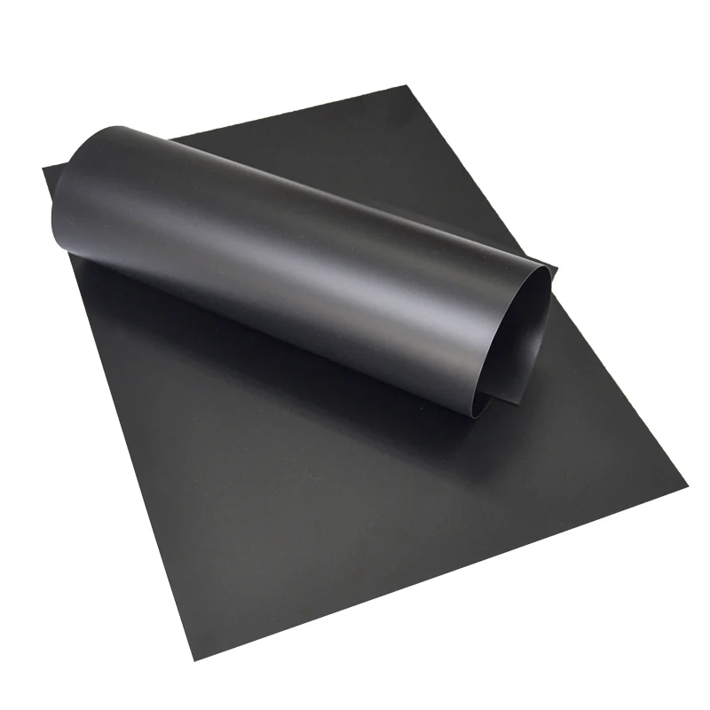 Black PVC Sheet-Matte Black