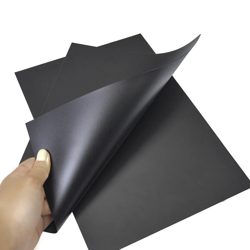 Black PVC Sheet-Matte Black