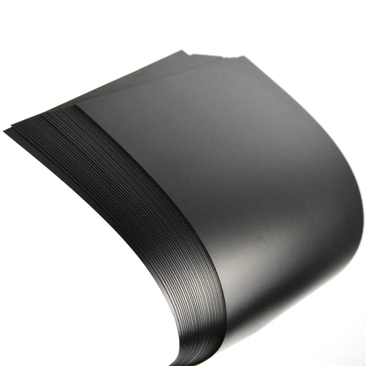 Black PVC Sheet-Matte Black
