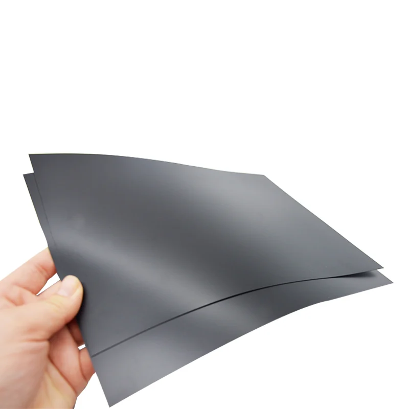 Black PVC Sheet-Matte Black
