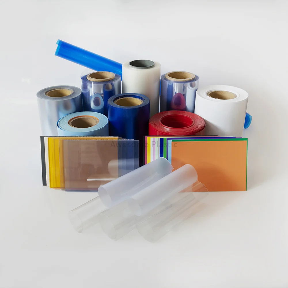 Colored PVC Sheet/Roll-Glossy Surface