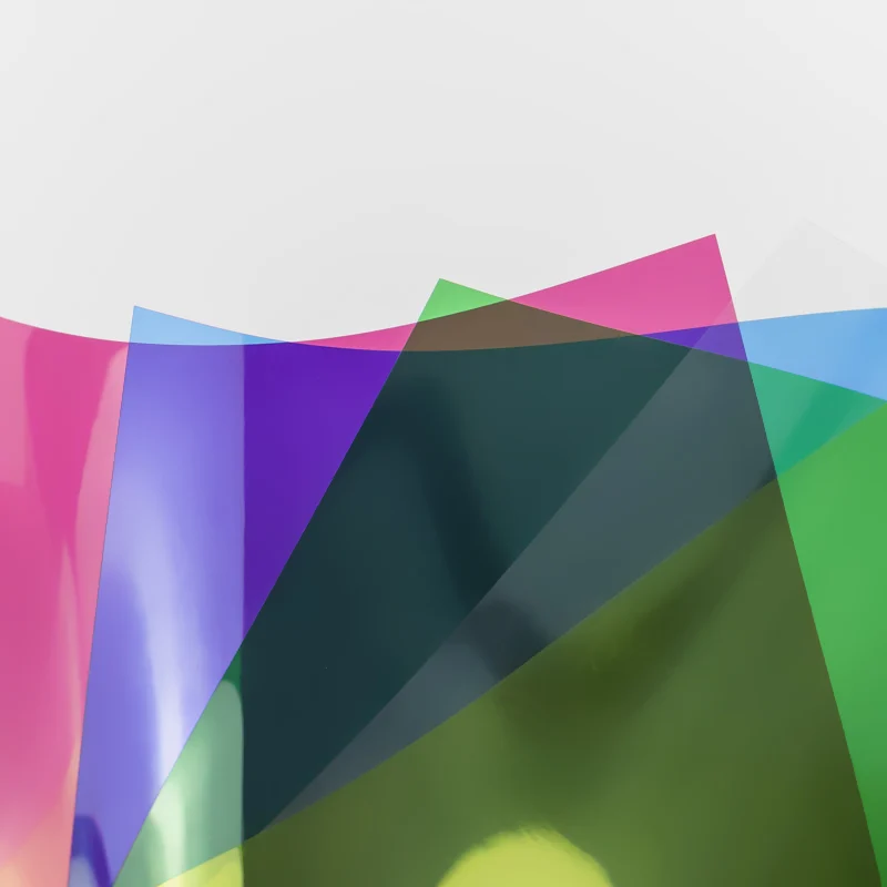 Colored PVC Sheet/Roll-Glossy Surface