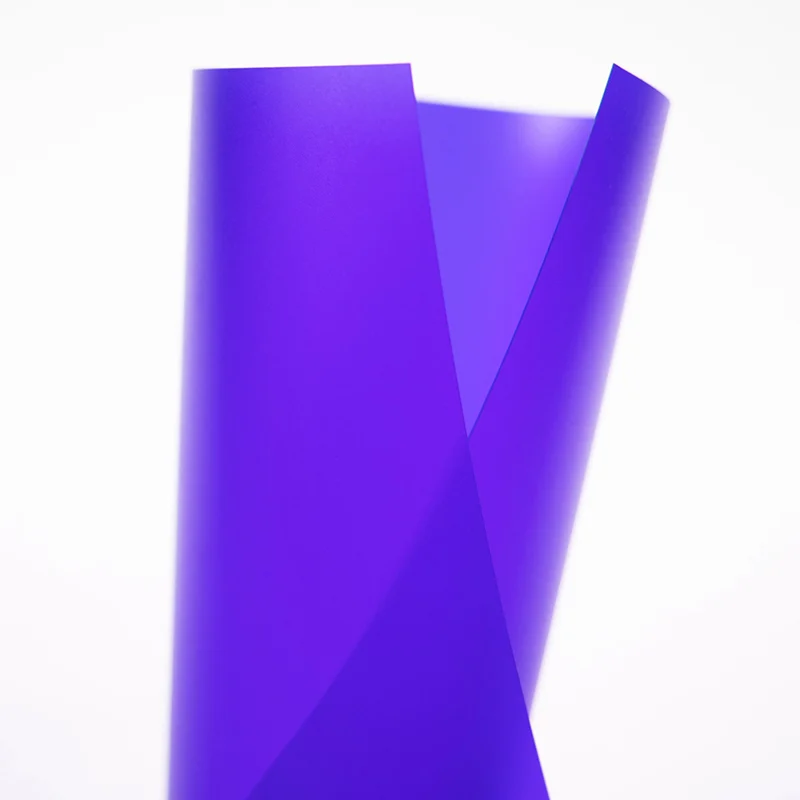 Colored PVC Sheet/Roll-Matte Surface