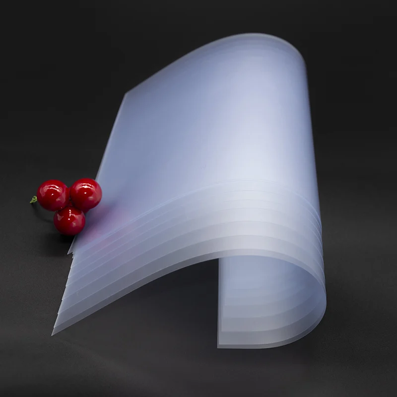 Frosted PVC Sheet/Roll - Coarse Sand