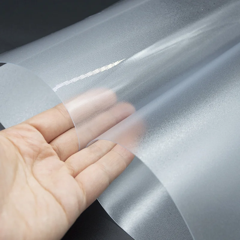 Frosted PVC Sheet/Roll - Coarse Sand